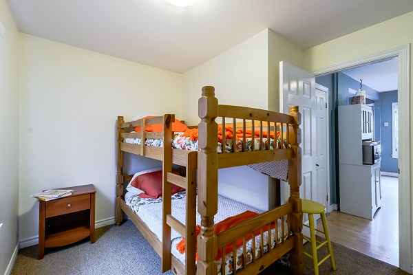 Bedroom 3 (twin bunks) - Shady Sands Retreat - Crystal Beach Cottage Rentals - Lake Erie