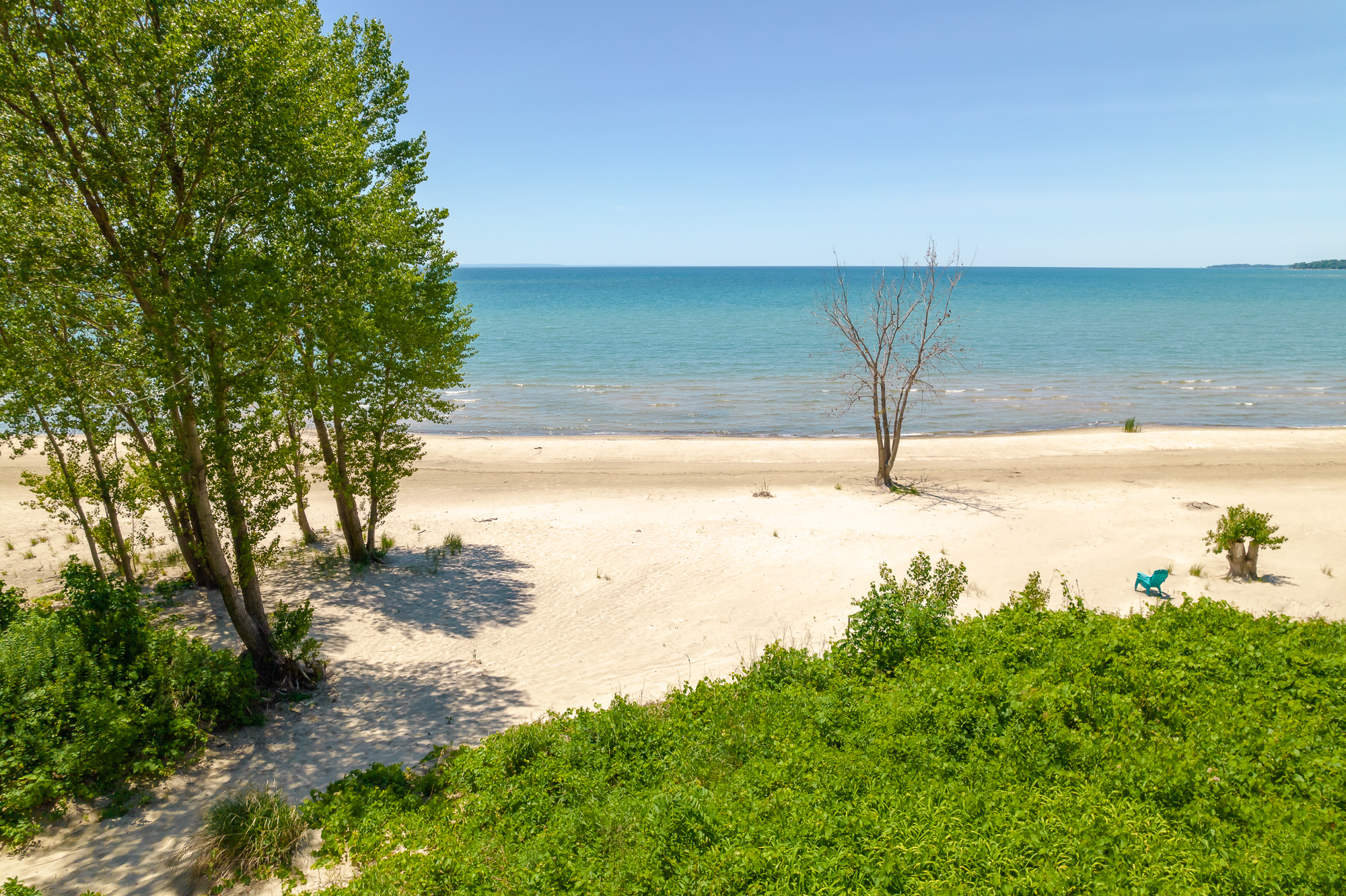 Lake Erie Waterfront Private Beach Vacation Rental